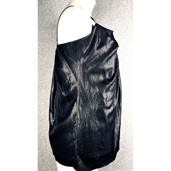 Laundry by Design Metallic Spaghetti Strap Tank Top Shimmer Whimisgoth Preppy - Picture 5 of 16